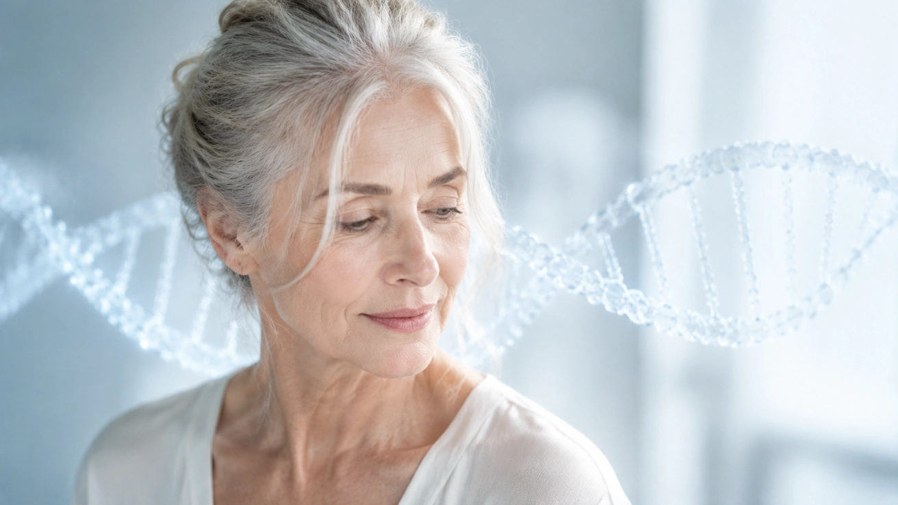 Genetic test results with a doctor — illustrating a personalised nutritional approach